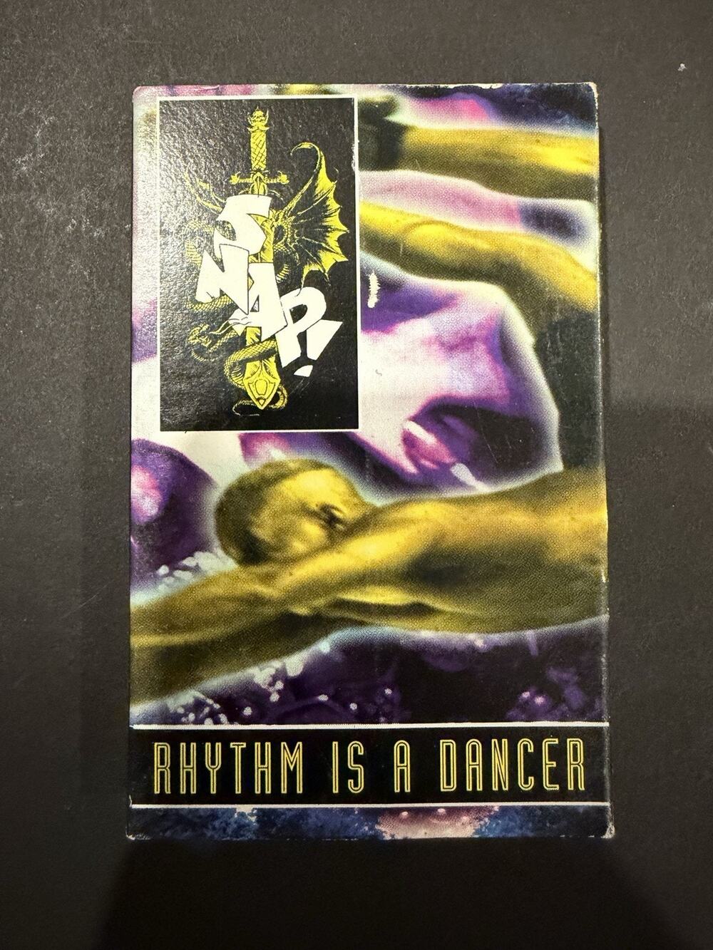 1992 R&B Pop Dance Cassette Single: Snap - Rhythm Is A Dancer (Arista)